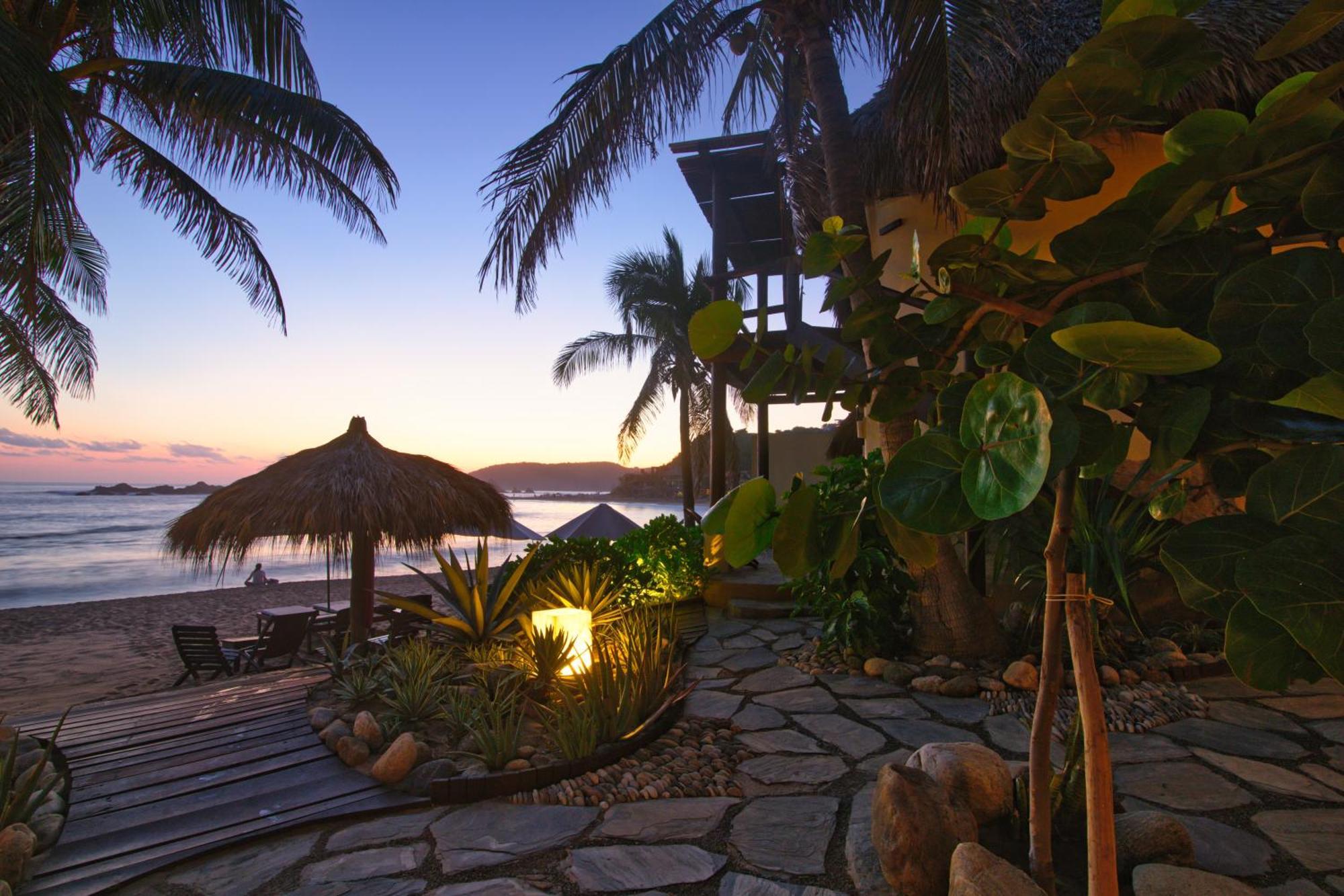 Cabanas Punta Placer San Agustinillo Exterior photo