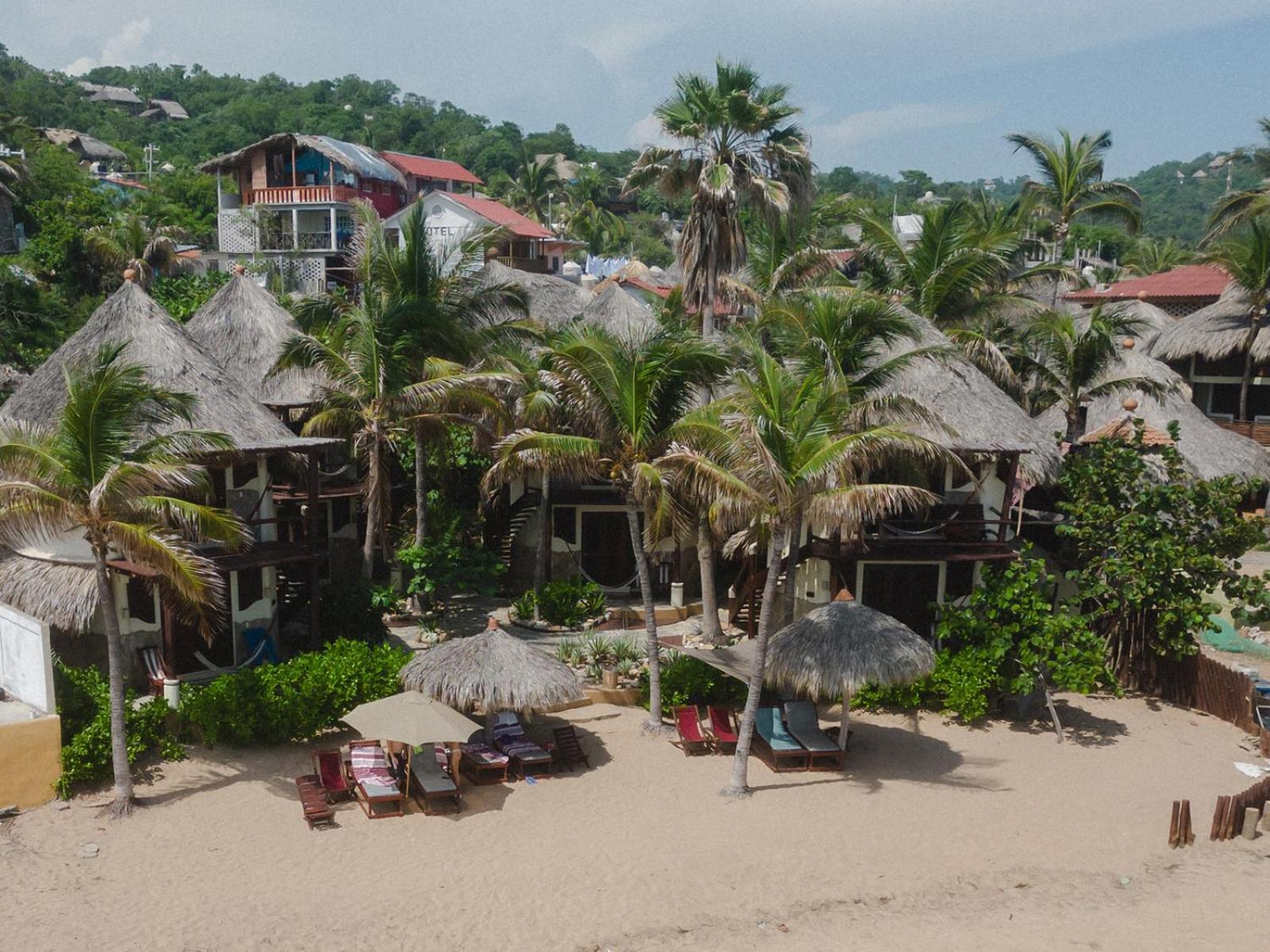 Cabanas Punta Placer San Agustinillo Exterior photo