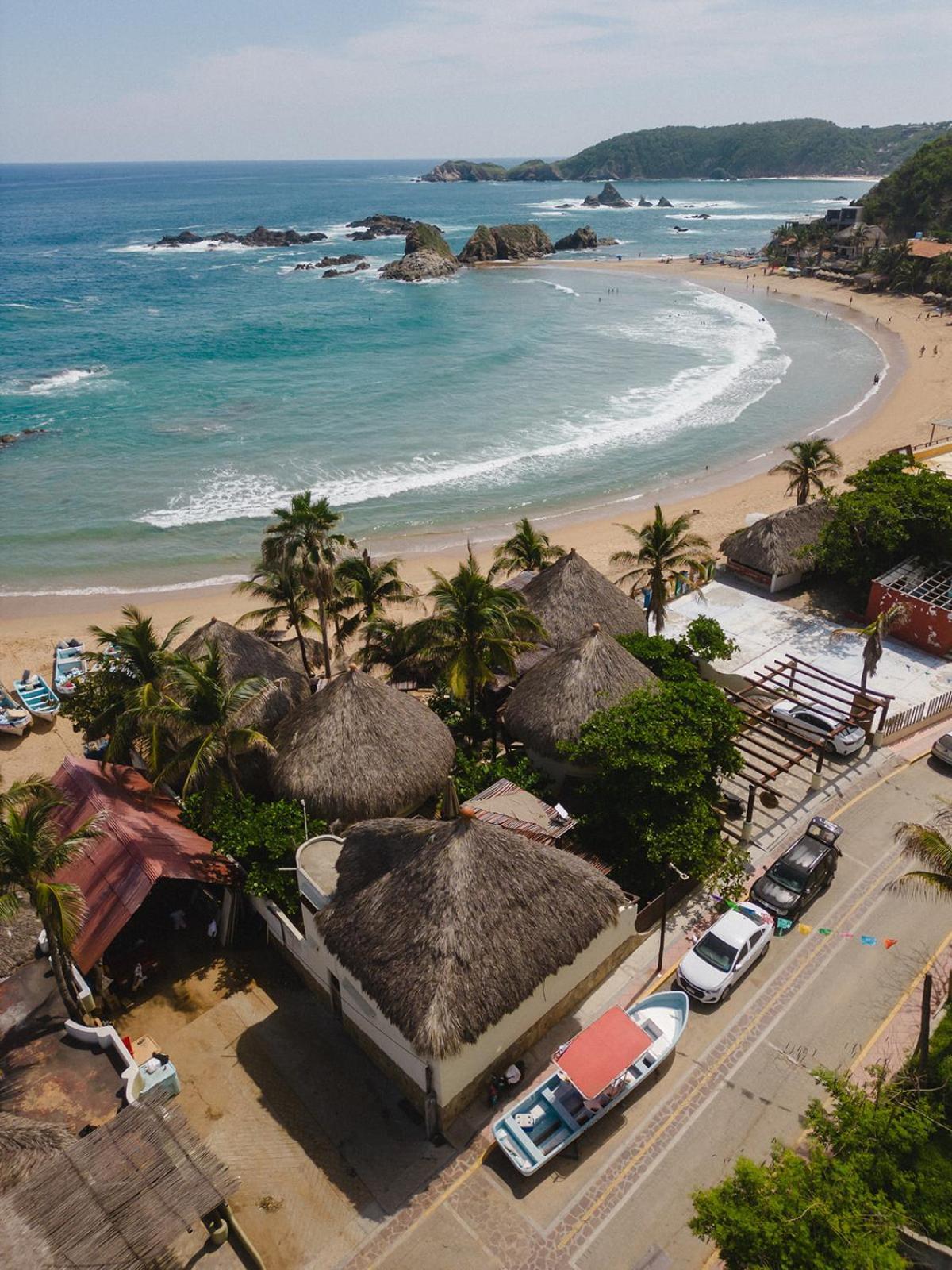 Cabanas Punta Placer San Agustinillo Exterior photo